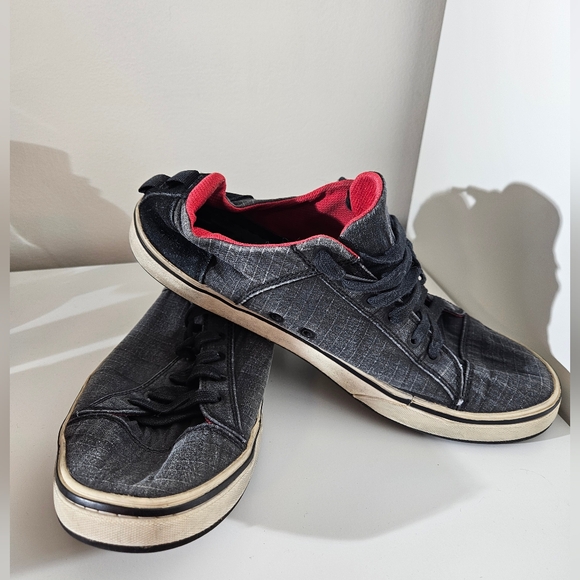 The North Face Mens Shoes Size 9 Black Gray Casual Sneakers Lace Up - Picture 3 of 5